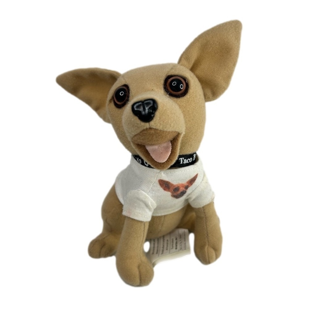 Applause Taco Bell Dog Chihuahua Puppy Talking T-shirt “How Cool Is This?” Works